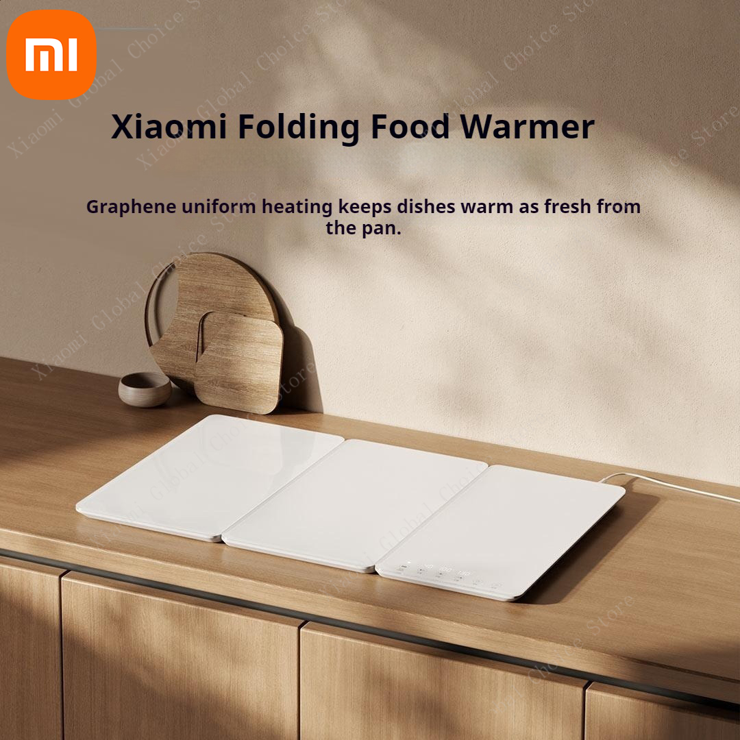 Kitchen Appliances Xiaomi - Xiaomi Opvouwbaar verwarmingsbord Rijstgroenten Grafeen Snelle