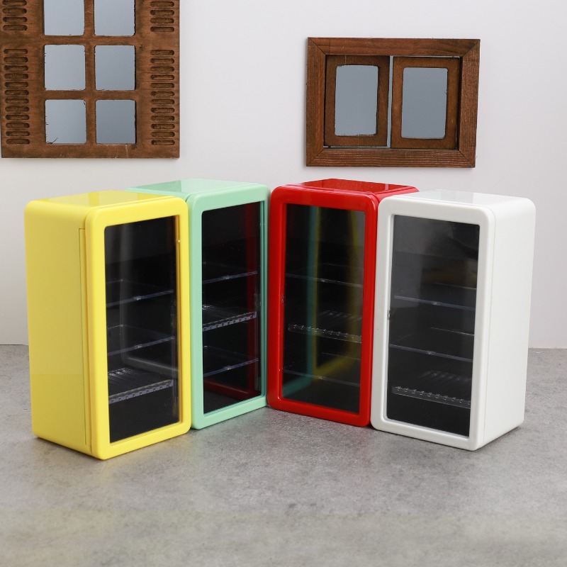 Kitchen Appliances Refrigerators - Mini Miniatuur Simulatie Lichtgevende Koelkast Vriezer