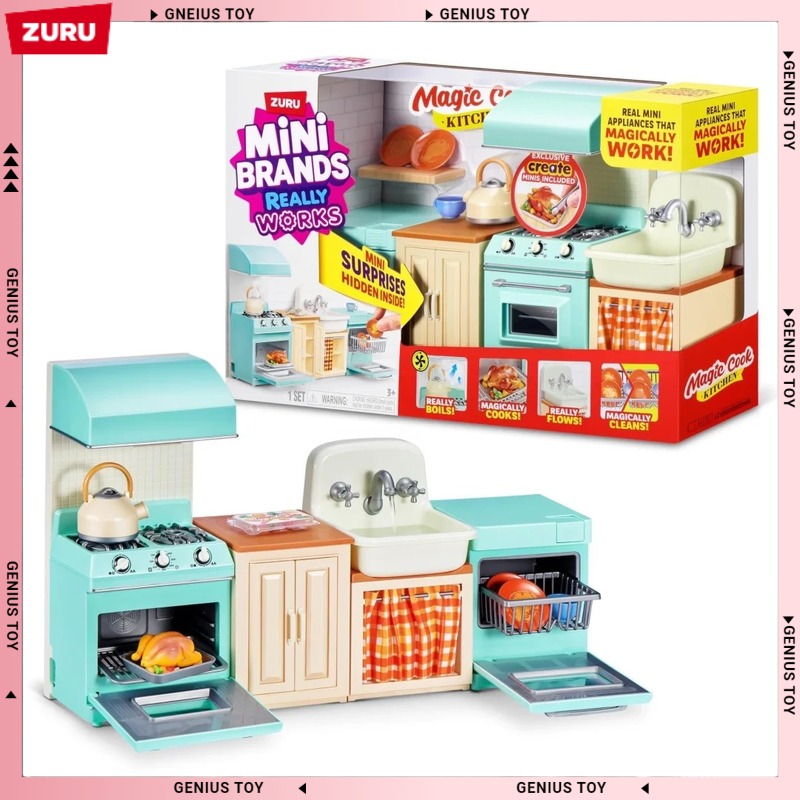 Kitchen Appliances Toys - Zuru Mini Brands Magic Cook Keukenset