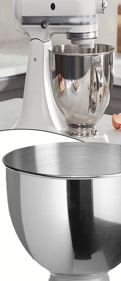 Stand Mixer Bowl - Roestvrijstalen Mengkom 4.5QT 5QT Voor KitchenAid
