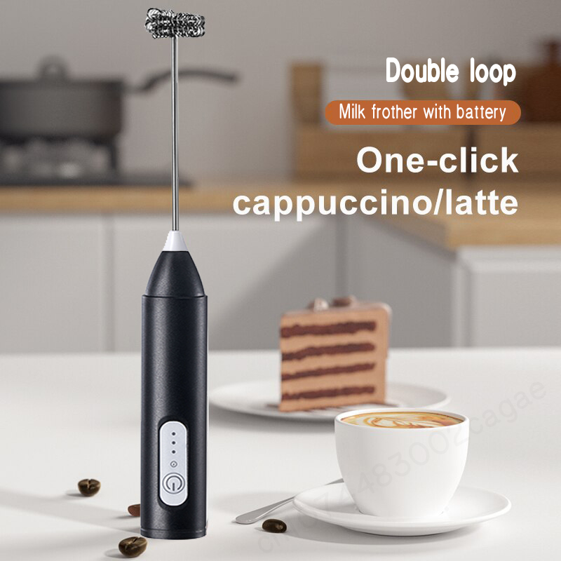 Kitchen Appliances Home - Elektrische koffiemelkopschuimer, koffiecreamer, handmixer, eierklopper, opschuimer,