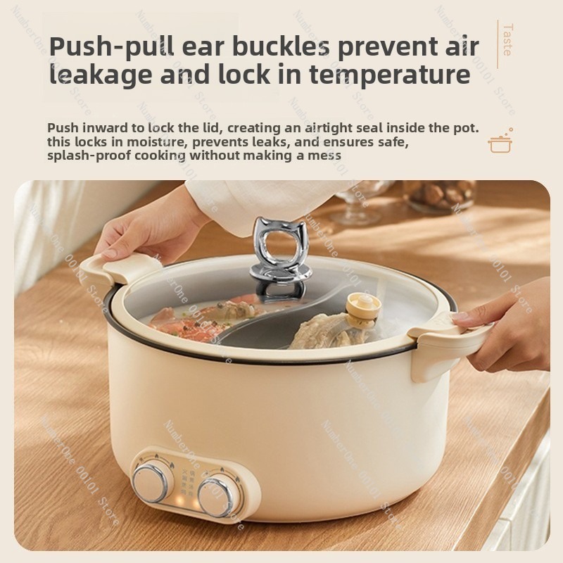 6L 8L Dubbele Pan Elektrische  - Kitchen Appliances Home recensie en prijs