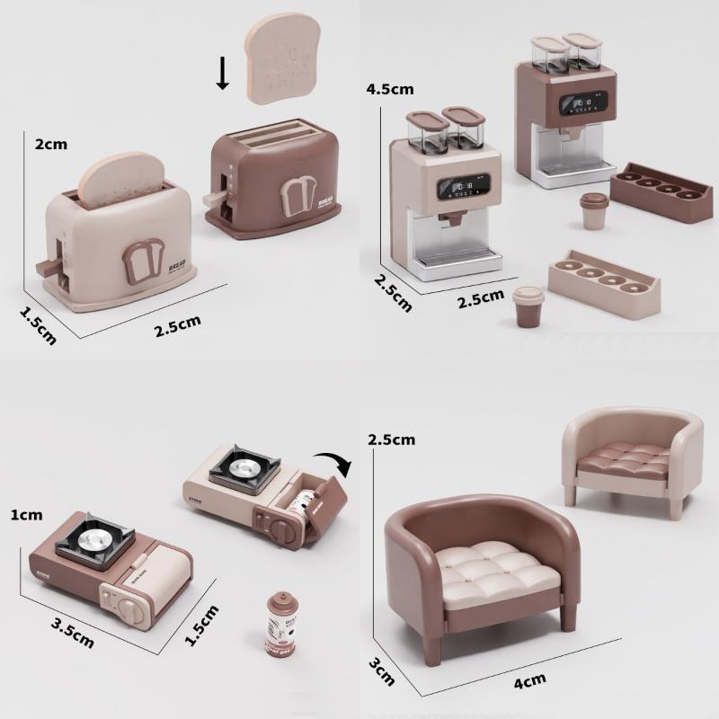 112 Schaal Modern Poppenhuis M - Kitchen Appliances Toys recensie en prijs