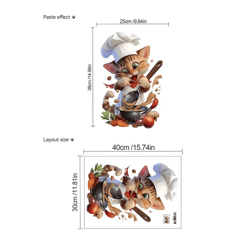 Schattige cartoonmuis zelfklev - Kitchen Appliances Design recensie en prijs