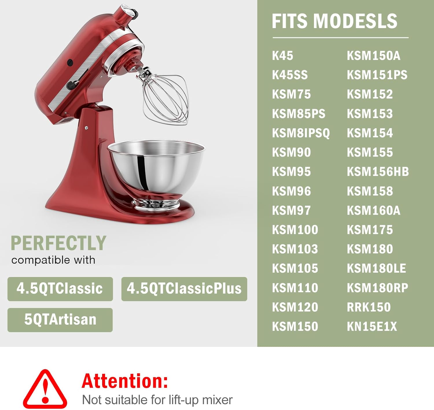 3-Quart roestvrijstalen kom vo - Stand Mixer Bowl recensie en prijs