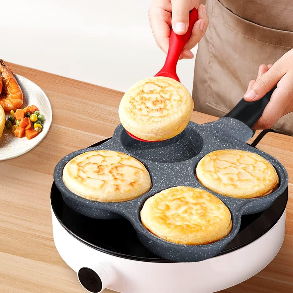 Anti-aanbakpan voor eieren, 4- - Crepe Maker Non Stick recensie en prijs