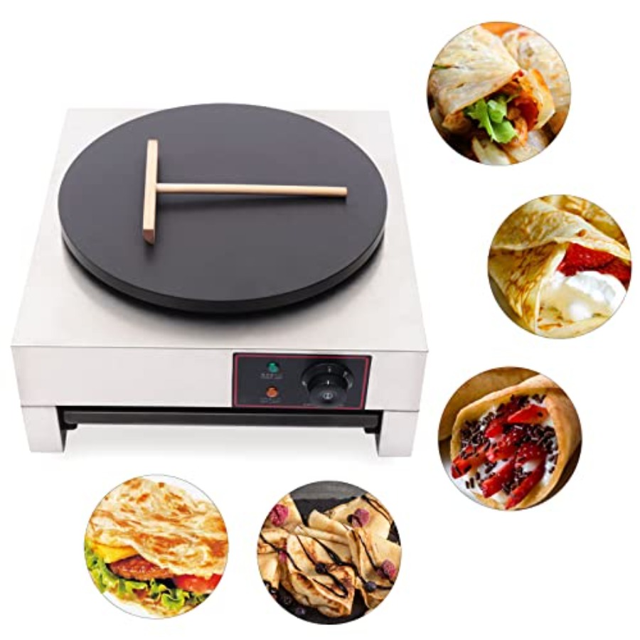 1,7 kW crêpemaker, 15,75 inch  - Crepe Maker Non Stick recensie en prijs