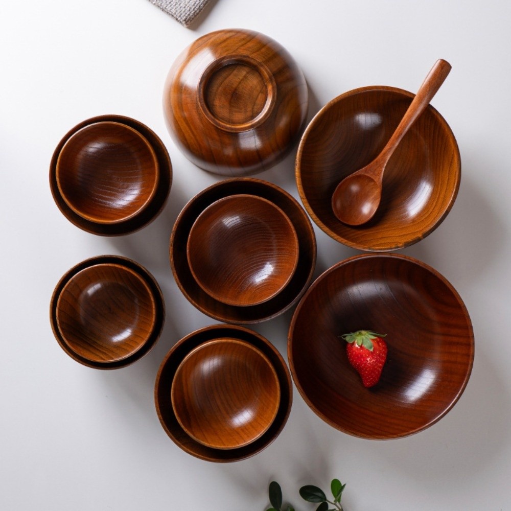 Nieuwe Japanse Stijl Houten Ko - Stand Mixer Bowl recensie en prijs