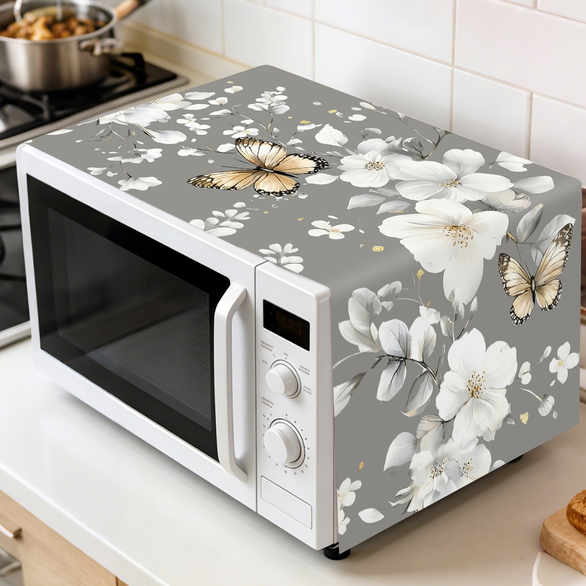 1 st Witte Bloem Magnetron Sto - Kitchen Appliances Design recensie en prijs