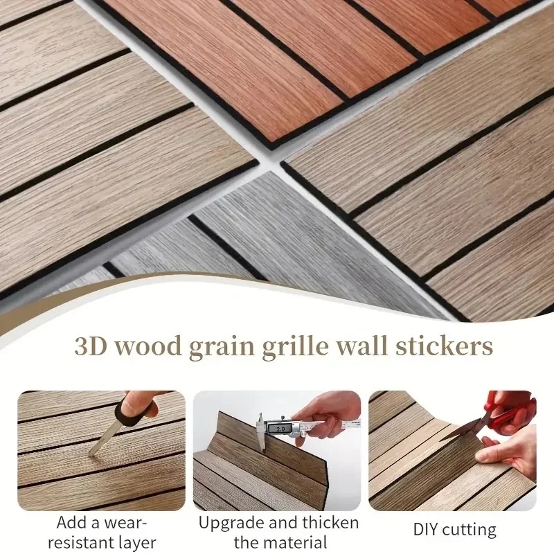 Faux houtnerf grille zelfkleve - Kitchen Appliances Design recensie en prijs