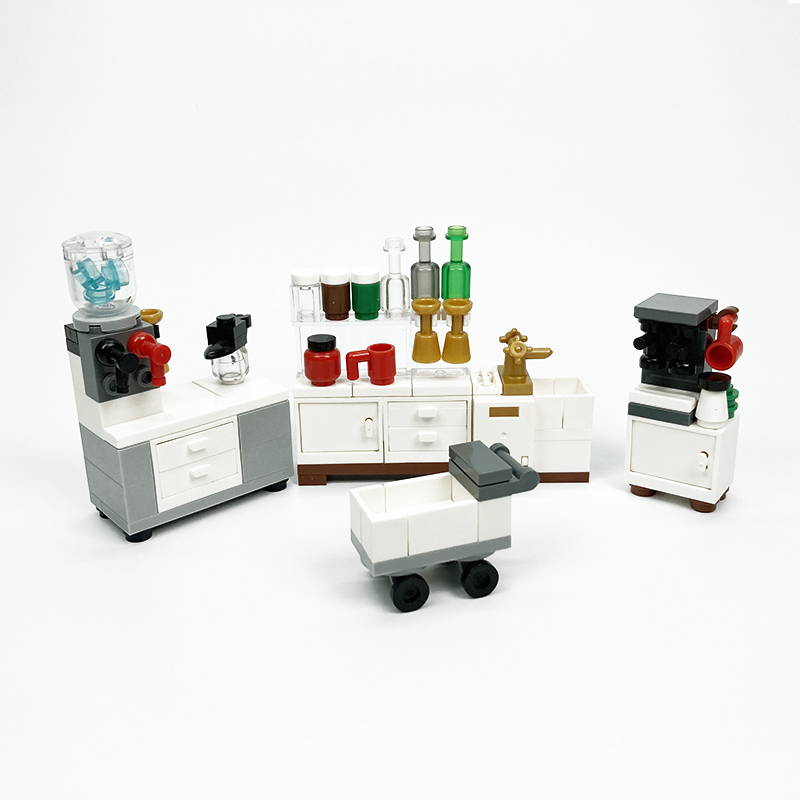 Moc Block Creatief Speelgoed K - Kitchen Appliances Refrigerators recensie en prijs