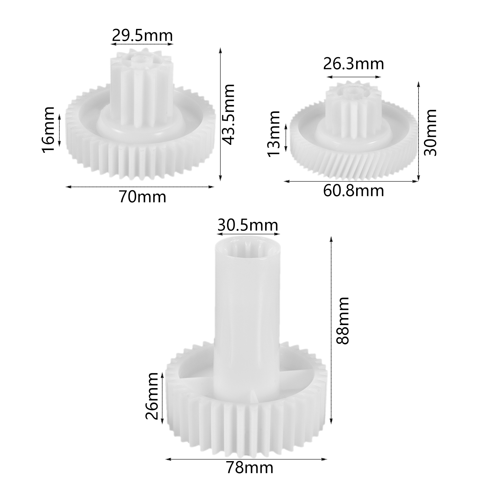 3 stks/set Plastic Vleesmolen  - Kitchen Appliances Bosch recensie en prijs