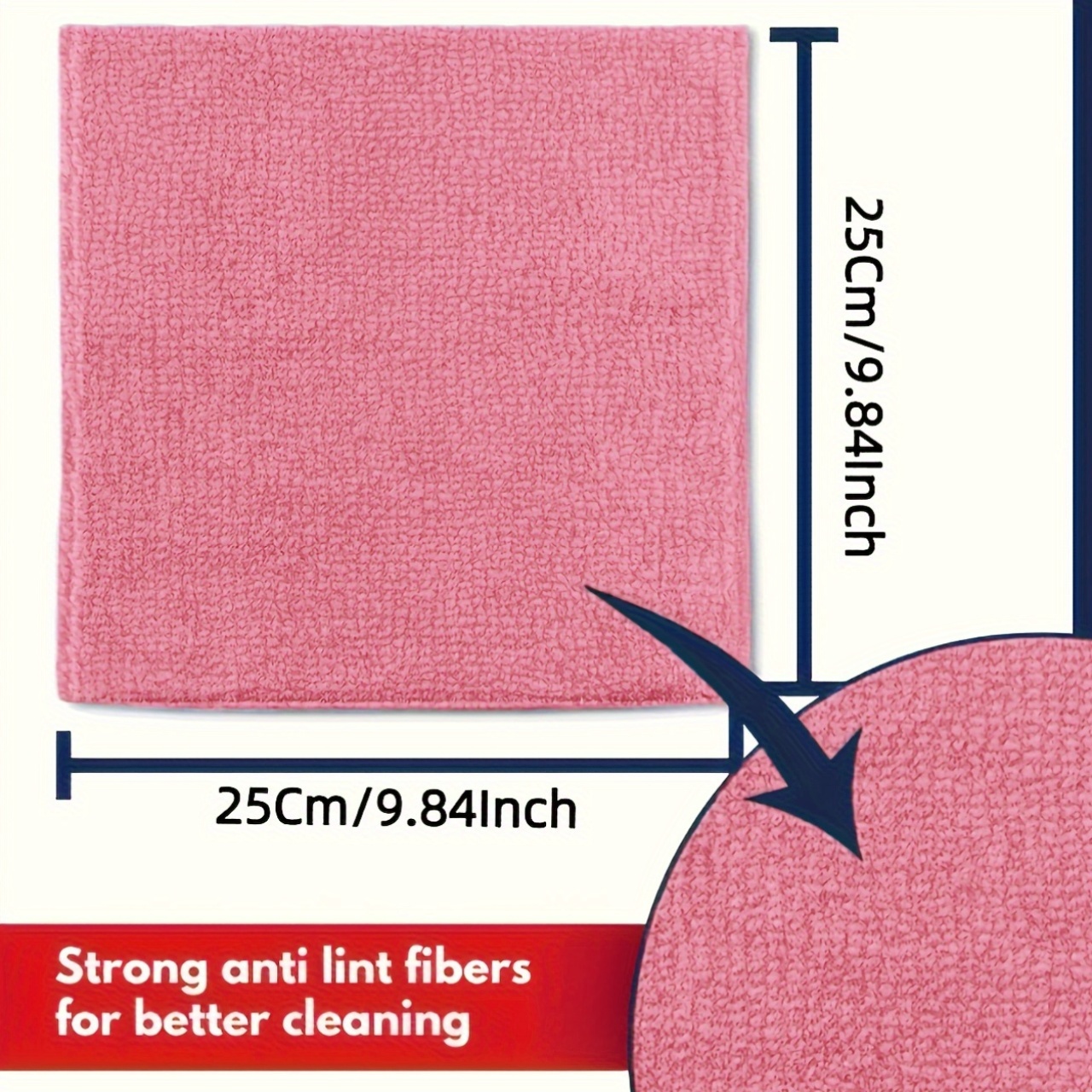 1-50 Stuks Lichtroze Microfibe - Kitchen Appliances Home recensie en prijs