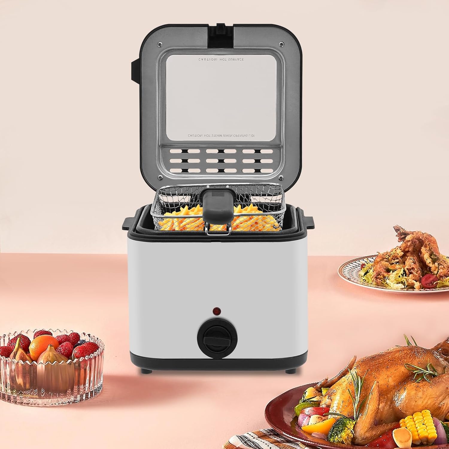 Elektrische friteuse voor op h - Kitchen Appliances Home recensie en prijs