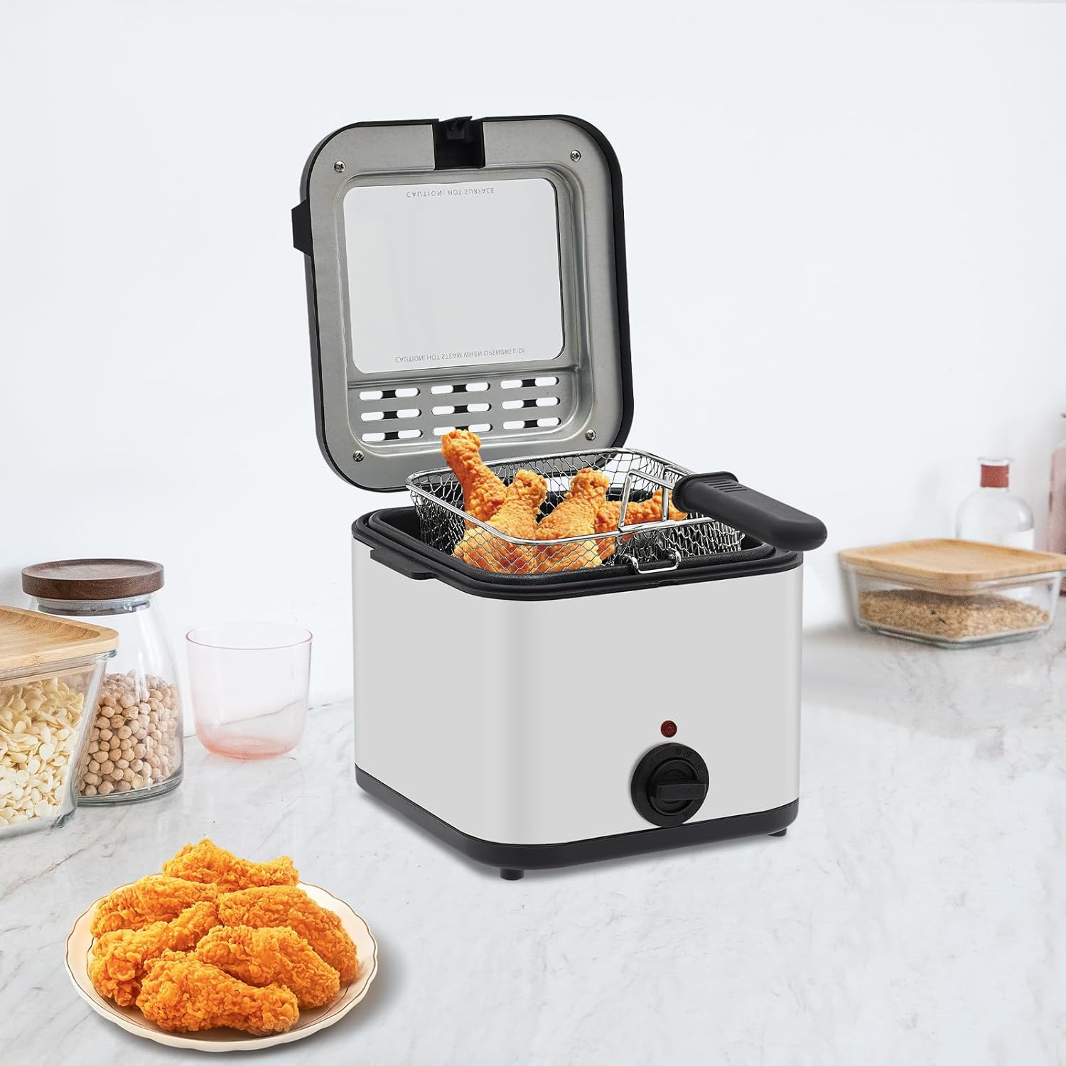 Elektrische friteuse voor op h - Kitchen Appliances Home recensie en prijs
