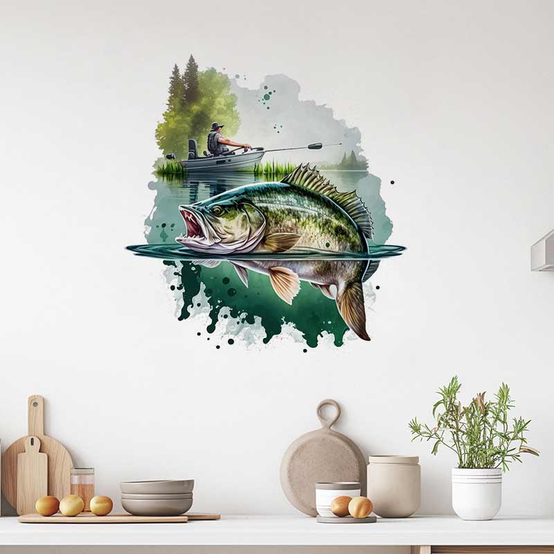 Baars Vis Muursticker Keuken D - Kitchen Appliances Design recensie en prijs