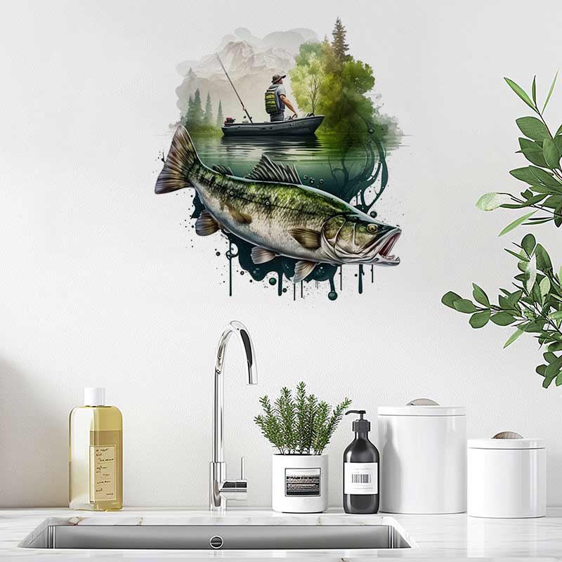 Baars Vis Muursticker Keuken D - Kitchen Appliances Design recensie en prijs