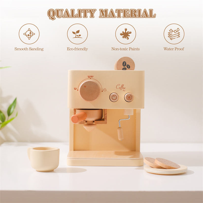Kinderen Houten Montessori Spe - Kitchen Appliances Toys recensie en prijs